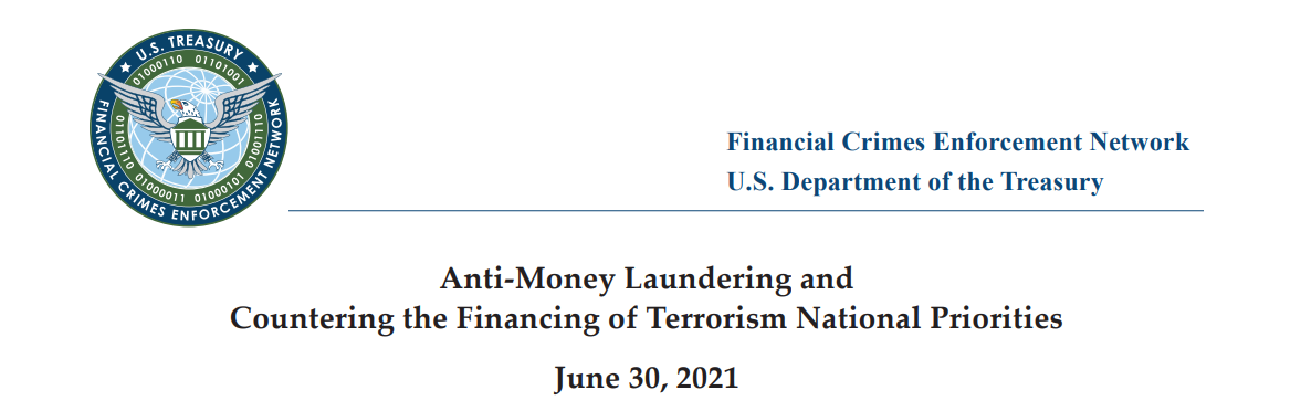 Financial Crimes Enforcement Network (FinCEN) AML Priorities